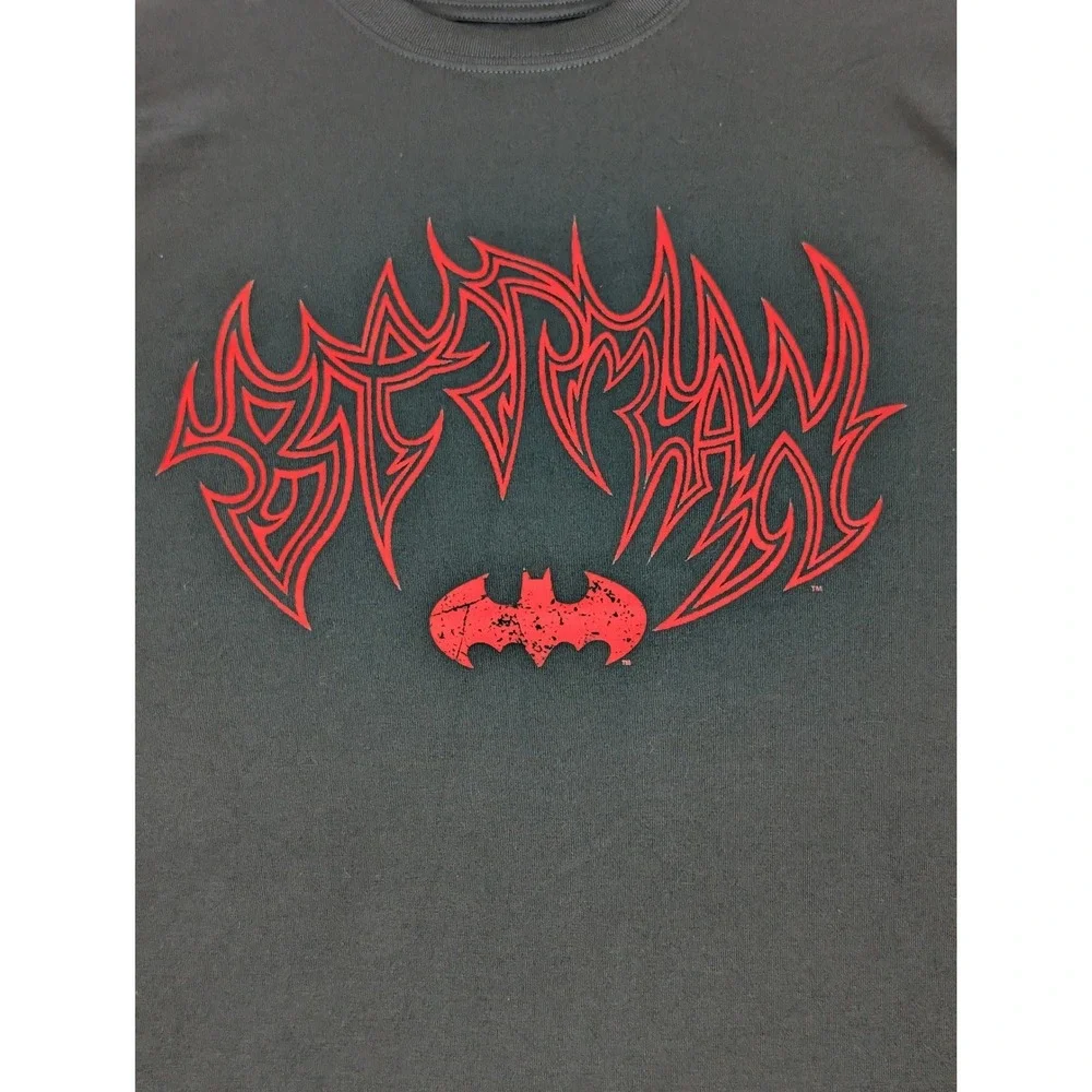 Batman Defender of Gotham Double Sided Graphic Tee Black Small